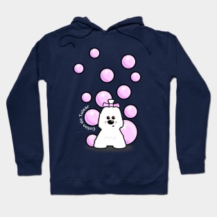 Coton de Tulear bubbles Hoodie